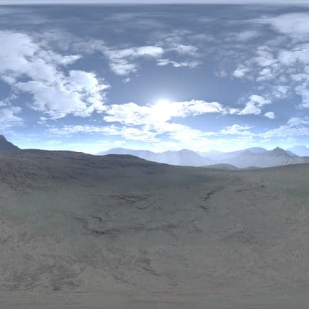 Late Morning Desert HDRI Sky