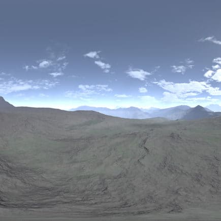 Afternoon Desert HDRI Sky