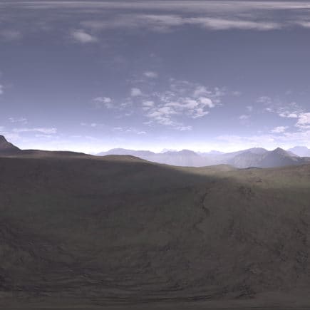 Late Afternoon Desert HDRI Sky
