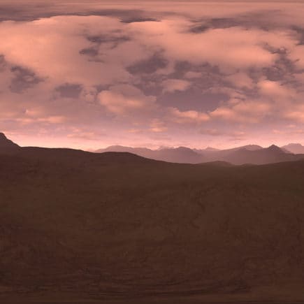 Late Evening Desert HDRI Sky
