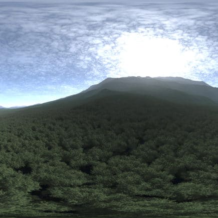 Before Noon Hill HDRI Sky