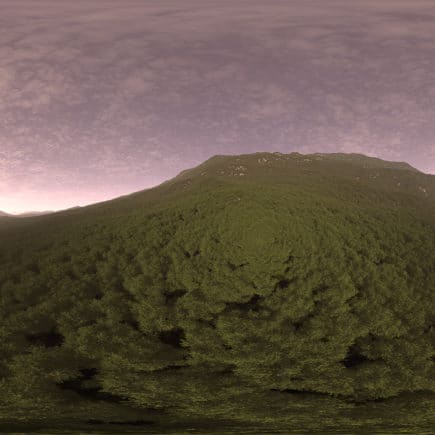 Evening Hill HDRI Sky