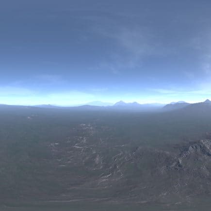 Afternoon Tundra HDRI Sky