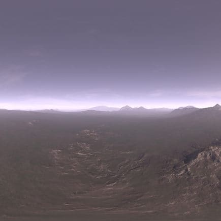 Late Afternoon Tundra HDRI Sky