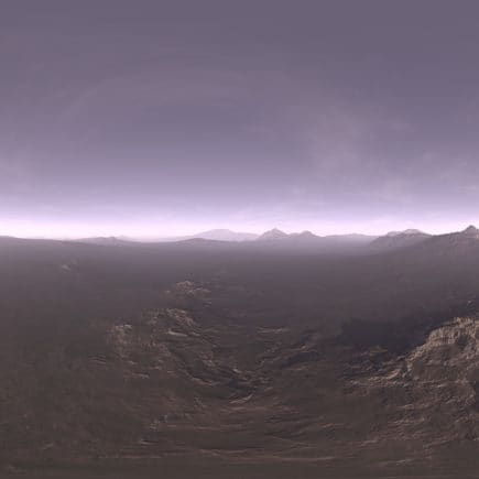 Early Evening Tundra HDRI Sky