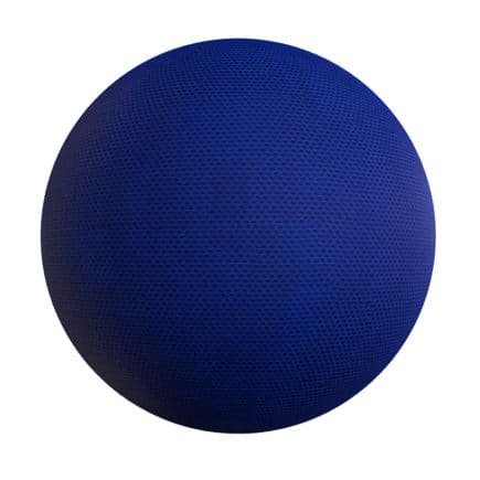 Blue Fabric PBR Texture