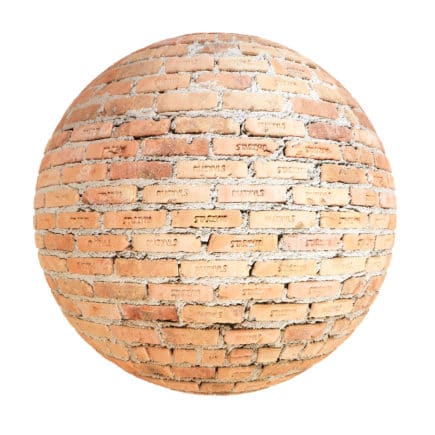 Red Brick Wall PBR Texture