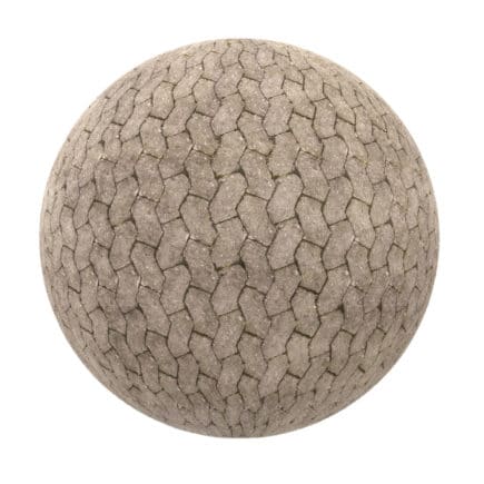 Concrete Pavement PBR Texture