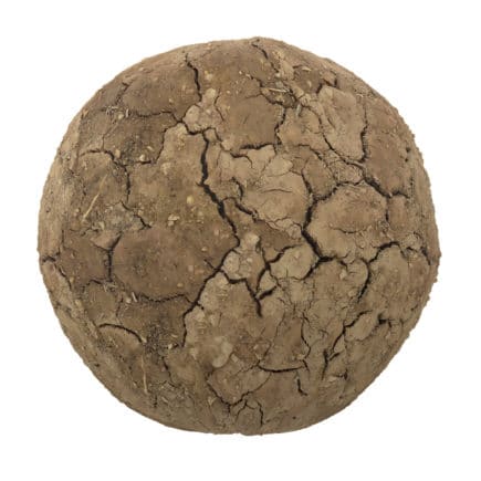 Dry Cracked Dirt PBR Texture