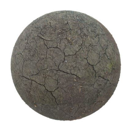 Dry Cracked Dirt PBR Texture