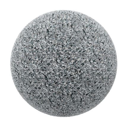 Gravel Pavement PBR Texture