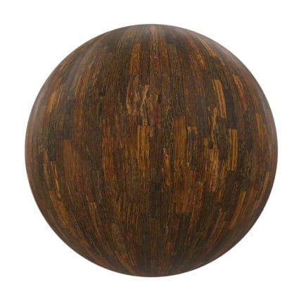 Old Wood Tiles PBR Texture
