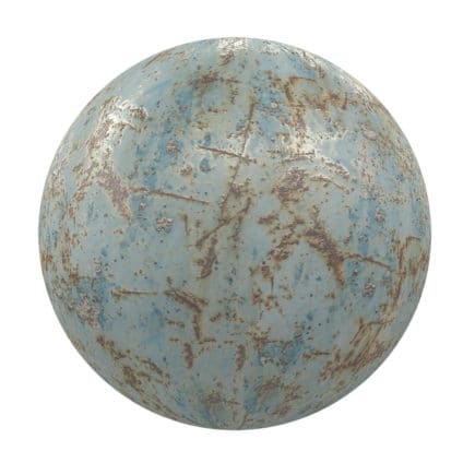 Painted Old Metal PBR Texture