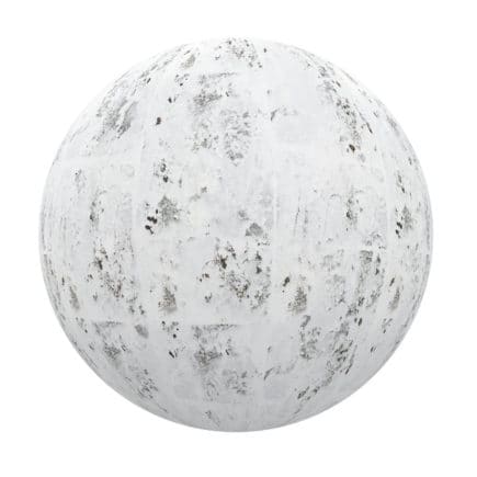 Pavement with Snow PBR Texture