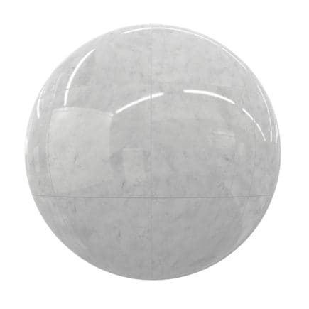 White Marble Tiles PBR Texture