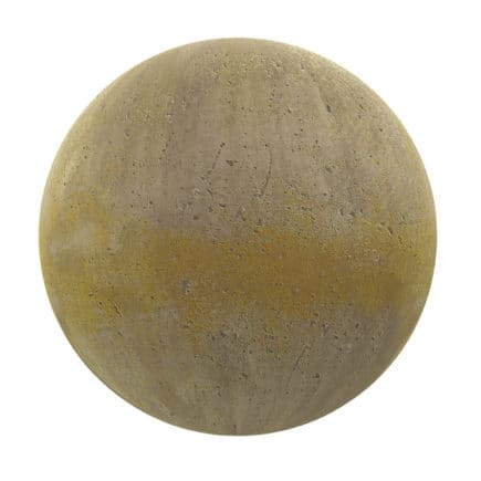 Yellow Concrete PBR Texture